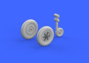 EDUARD 648282 - 1:48 Bf 109F wheels