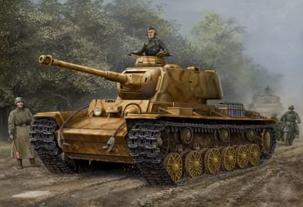 Przejdź do produktu HOBBY BOSS 84818 - 1:48 German Pz.Kpfw KV-1 756( r ) tank
