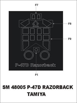 Przejdź do produktu MONTEX SM48005 - 1:48 P-47 D Razorback