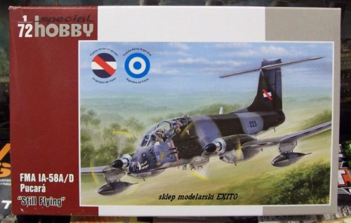 Przejdź do produktu SPECIAL HOBBY 72288 - 1:72 FMA IA-58A/D Pucara - Still Flying
