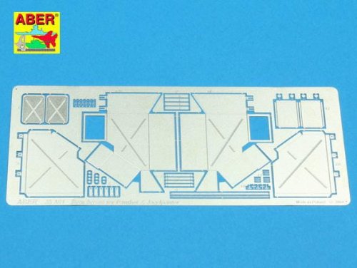 Przejdź do produktu ABER 35A091 - 1:35 Rear boxes for Panther tanks & Jagdpanther