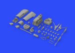 EDUARD 648300 - 1:48 Bf 109F engine & fuselage guns