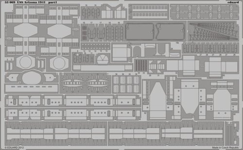 Przejdź do produktu EDUARD 53069 - 1:350 USS Arizona 1941