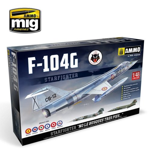 Przejdź do produktu AMMO MIG 8504 - 1:48 F-104G Starfighter - Limited Edition