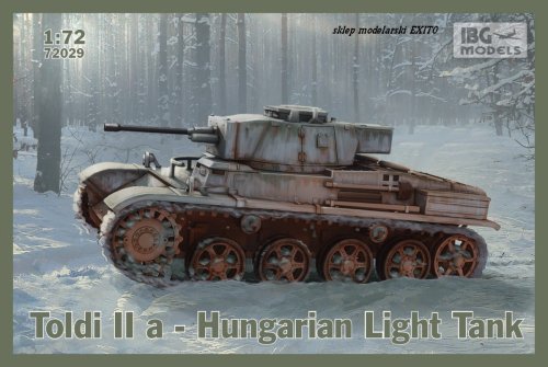 Przejdź do produktu IBG 72029 - 1:72 Toldi II a - Hungarian Light Tank