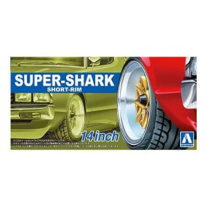AOSHIMA 05548 - 1:24 Felgi + Opony Super Shark 14