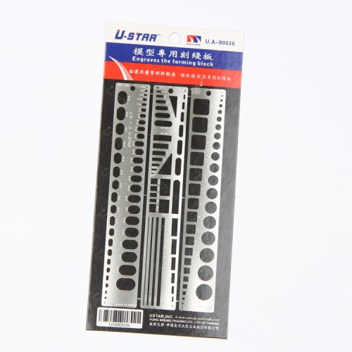 Przejdź do produktu U-STAR UA90036 - Zestaw szablonów - Engraves the Forming Block