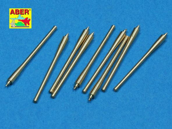 Przejdź do produktu ABER 1:350L-40  - 1:350 Set of 9 pcs 142mm barrels for ships Richeulieu, Jean Bart & Galissonniere clas crusier