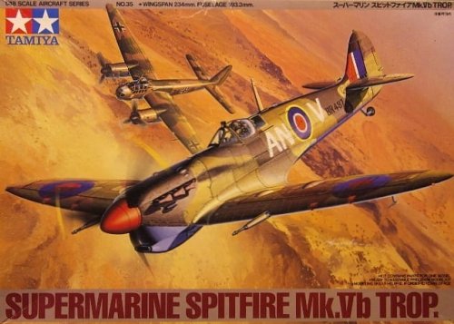 Przejdź do produktu TAMIYA 61035 - 1:48 Supermarine Spitfire Mk.Vb Trop