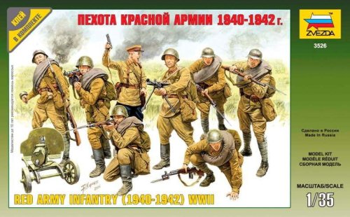 Przejdź do produktu ZVEZDA 3526 - 1:35 Red Army Infantry