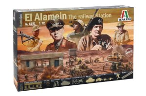 ITALERI 6181 - 1:72 El Alamein the railway Station - Battle Set