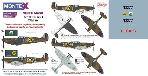 Przejdź do produktu MONTEX K48200 - 1:48 Spitfire Mk.I