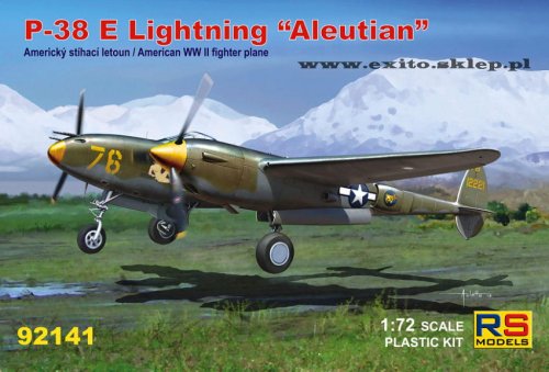 Przejdź do produktu RS MODELS 92141 - 1:72 P-38 E Lightning - Aleutian