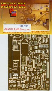 PART P35191 - 1:35 StuG III Ausf.G early