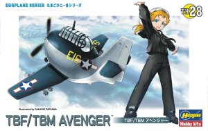HASEGAWA TH28-60138 Egg Plane TBF/TBM Avenger