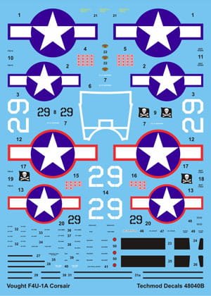 Przejdź do produktu TECHMOD 48040 - 1:48 F4U-1A Corsair