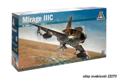Przejdź do produktu ITALERI 2505 - 1:32 Mirage IIIC