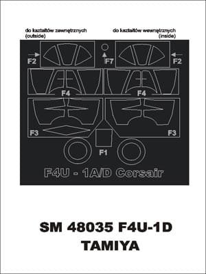 Przejdź do produktu MONTEX SM48035 - 1:48 F4U-1A/D Corsair