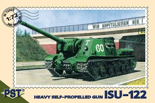 Przejdź do produktu PST 72005 - 1:72 ISU-122 Heavy Self-propelled Gun