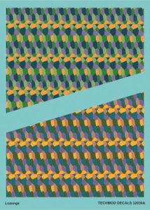 TECHMOD 32030 - 1:32 Lozenge 5 colours