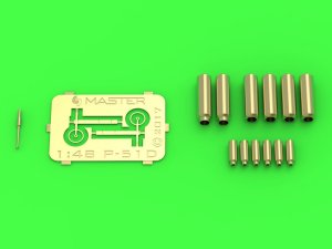 MASTER AM-48-139 - 1:48 P-51D Mustang uzbrojenie i celownik