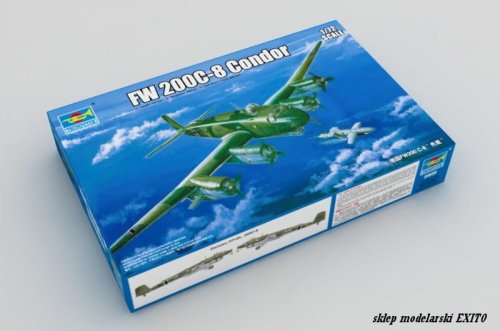 Przejdź do produktu TRUMPETER 01639 - 1:72 Focke-Wulf Fw 200 C-8 Condor