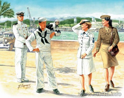 Przejdź do produktu MASTER BOX 3556 - 1:35 Women at war - US Navy Waves