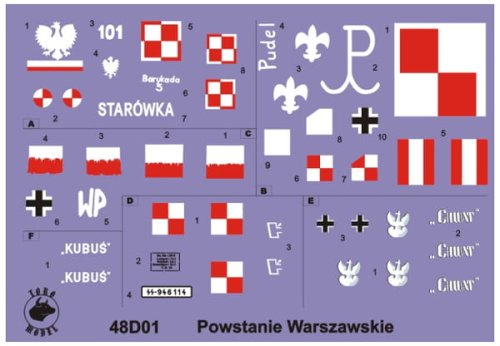 Przejdź do produktu TORO MODEL 48D01 - 1:48 Pojazdy opancerzone Powstania Warszawskiego