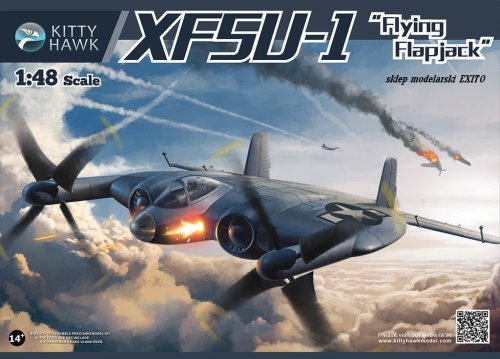Przejdź do produktu KITTY HAWK 80135 - 1:48 XF5U-1 Flying Flapjack