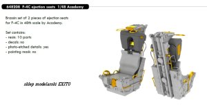 EDUARD 648208 - 1:48 F-4C ejection seats