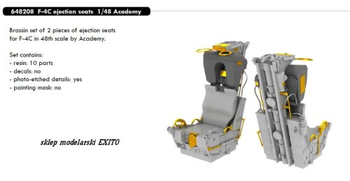 Przejdź do produktu EDUARD 648208 - 1:48 F-4C ejection seats