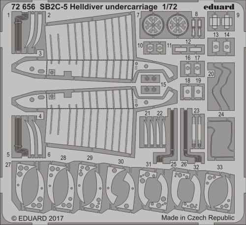 Przejdź do produktu EDUARD 72656 - 1:72 SB2C-5 Helldiver undercarriage