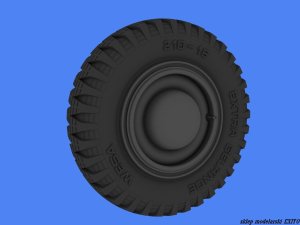 PANZERART 35288 - 1:35 Road wheels for Horch 15 (Gelande)