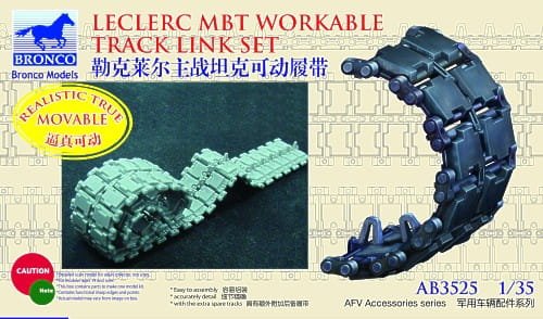Przejdź do produktu BRONCO AB 3525 - 1:35 French Leclerc MBT Workable Track Link Set