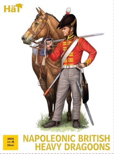 Przejdź do produktu HAT 28028 - 28 mm - Napoleonic British Heavy Dragoon