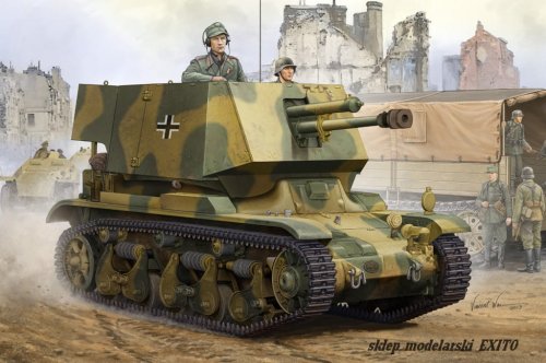 Przejdź do produktu HOBBY BOSS 83807 - 1:35 4.7 cm Pak(t) Sfl.auf Fgst. Pz.Kpfw.35 R 731(f)