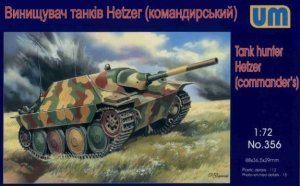 UNIMODELS 356 - 1:72 Hetzer ( Commander's version )