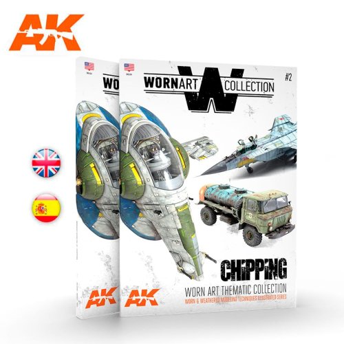 Przejdź do produktu AK INTERACTIVE 4903 - Worn Art. Collection 02 - Chipping - poradnik modelarski