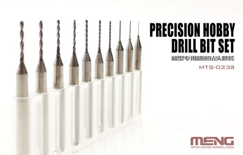 Przejdź do produktu MENG MODEL MTS023A - Zestaw 10 precyzyjnych wierteł modelarskich