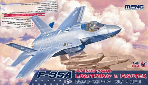 Przejdź do produktu MENG MODEL LS007 - 1:48 F-35 A Lightning II