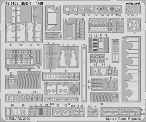 Przejdź do produktu EDUARD 491108 - 1:48 SBD-1