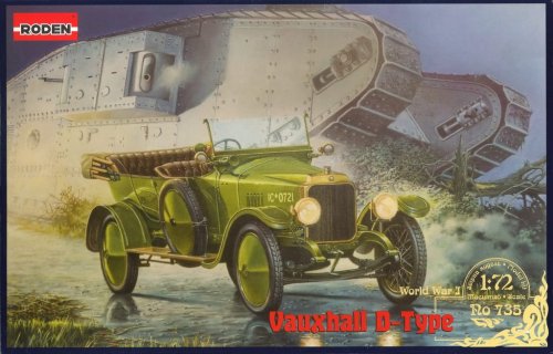 Przejdź do produktu RODEN 735 - 1:72 Vauxhall D-Type