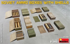 MINIART 35261 - 1:35 Soviet Ammo boxes w/shells