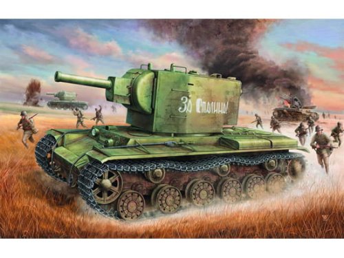 Przejdź do produktu TRUMPETER 00312 - 1:35 Russia KV-2 Tank