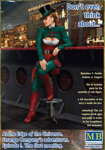 Przejdź do produktu MASTER BOX 24033 - 1:24 Dont even think about - At the Edge Universe, Strange Company adventures, Episode I , the first meeting