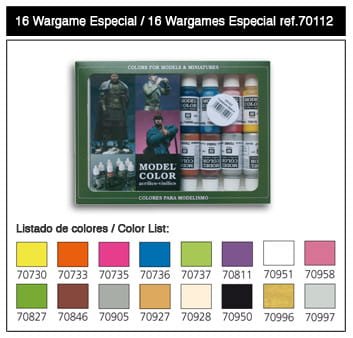 Przejdź do produktu VALLEJO 70112 - Wargames Special - Model Color Set