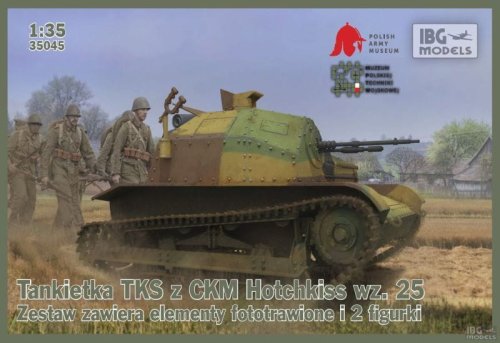 Przejdź do produktu IBG 35045 - 1:35 TKS - Polish Light Reconnaissance Tank