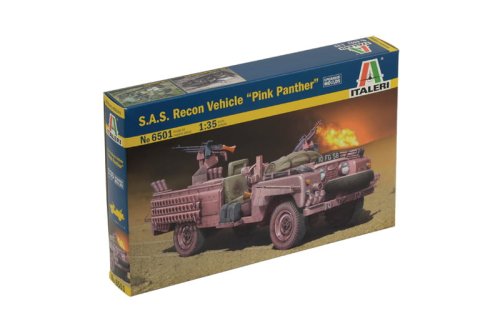 Przejdź do produktu ITALERI 6501 - 1:35 S.A.S. Recon Vehicle "Pink Panther"