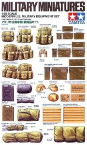 TAMIYA 35266 - 1:35 Modern US Military Equipment Set