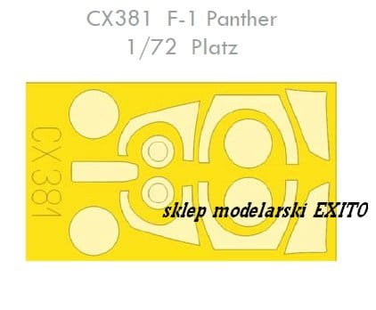 Przejdź do produktu EDUARD CX381 - 1:72 F-1 Panther